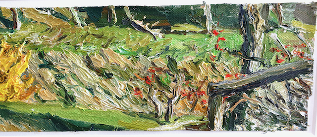 Christopher Lehmpfuhl: Ölgemälde Gelber Baum, Realismus, 1999