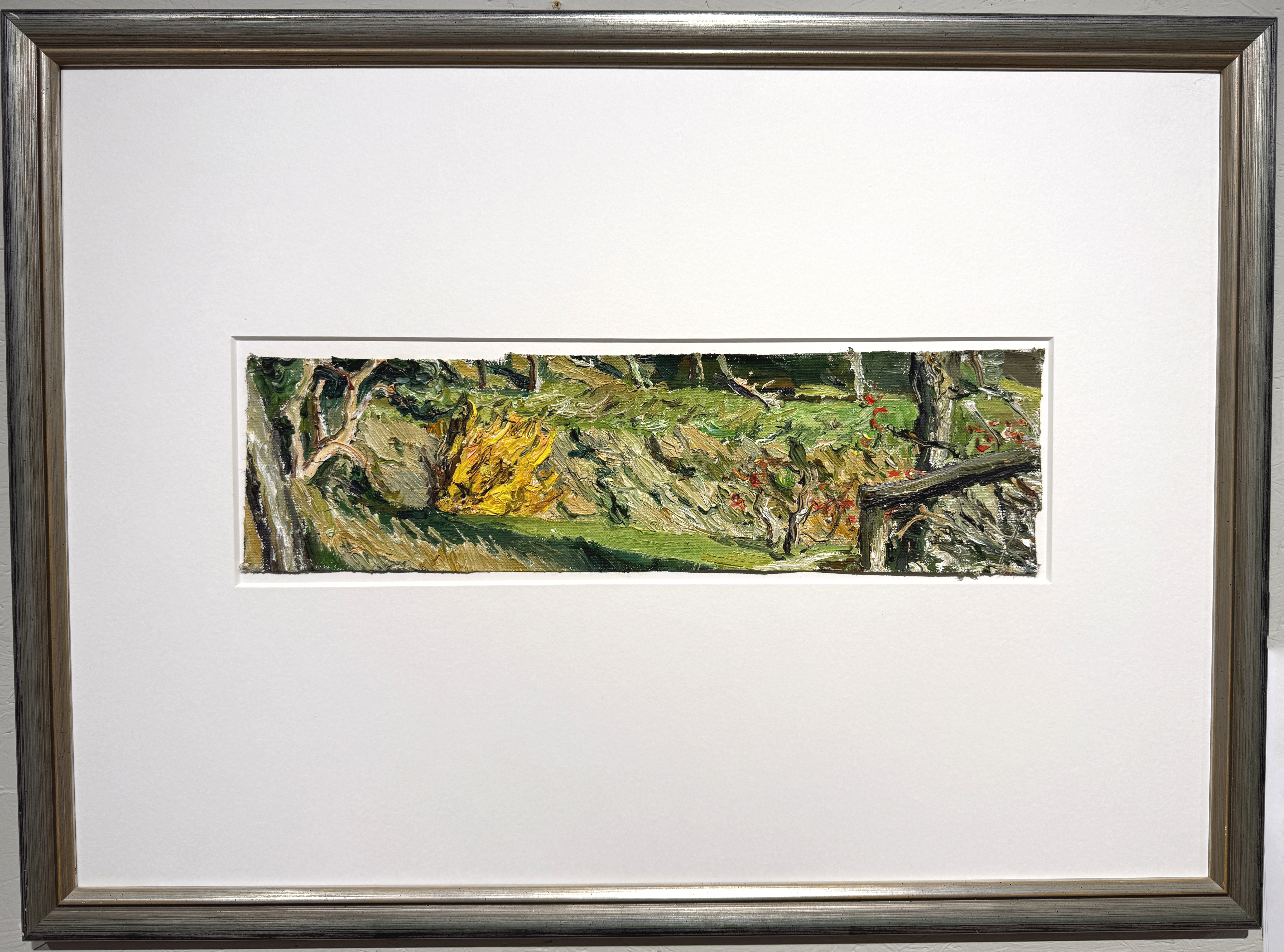 Lehmpfuhl,Christopher-Christopher Lempfuhl: Ölgemälde Gelber Baum, Realismus, 1999