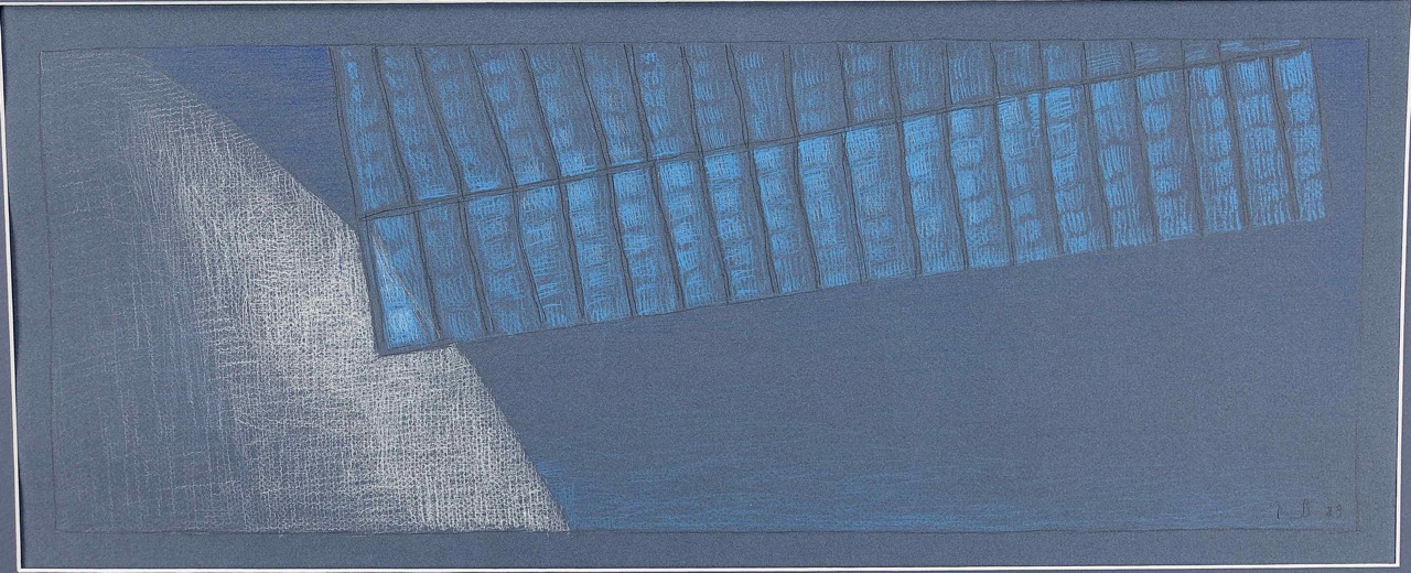 Rudolf Büder: Zeichnung Aus Reihe Fo, signiert datiert, 1983