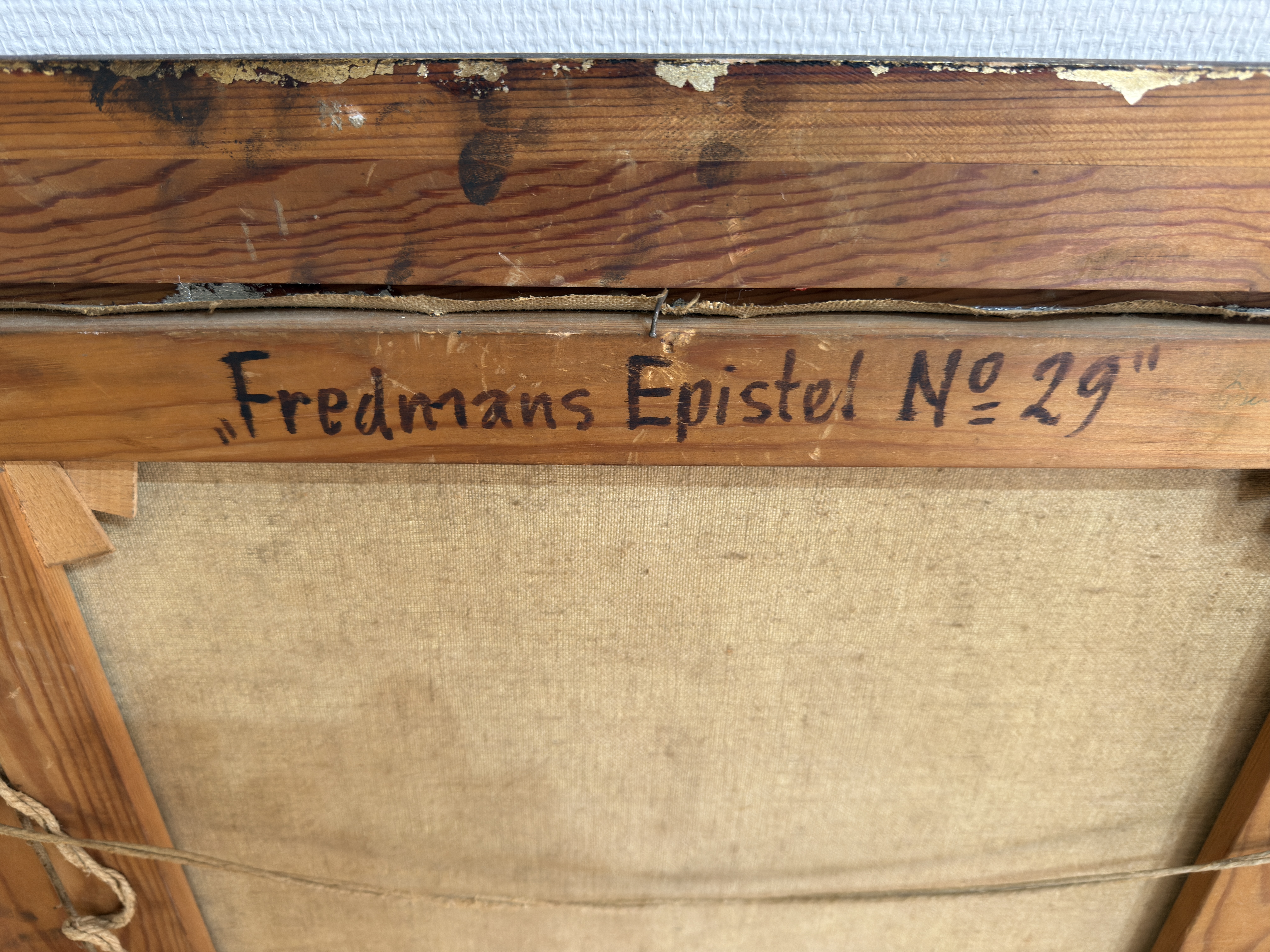 Ludvig Jacobsen (1890–1957), Dänemark-Ölgemälde -„Fredmans Epistel № 29“ -