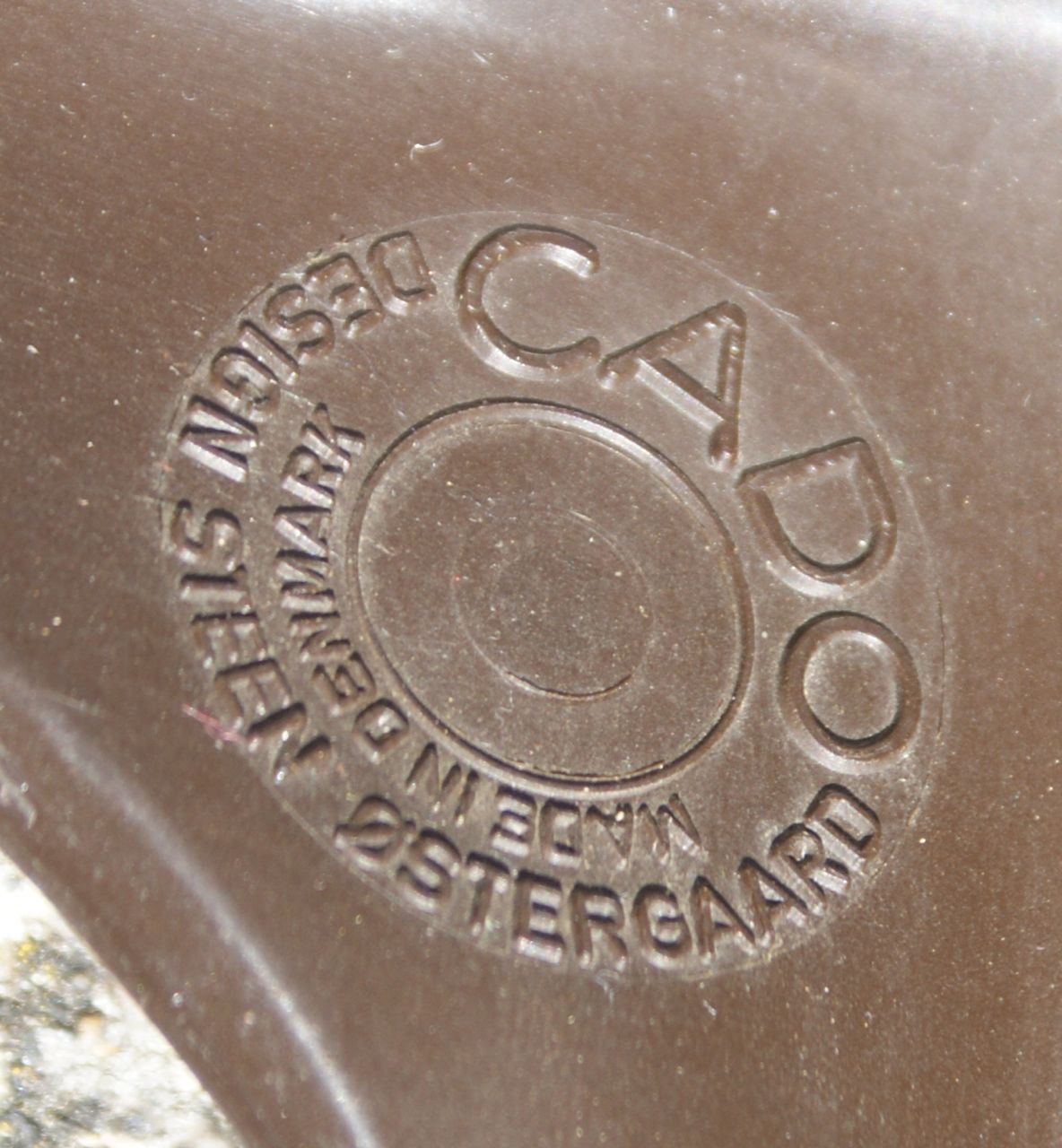 6er-Satz Cado 290 Stühle, Design Steen Østergaard, Kunststoff, Dänemark, 1970er Jahre