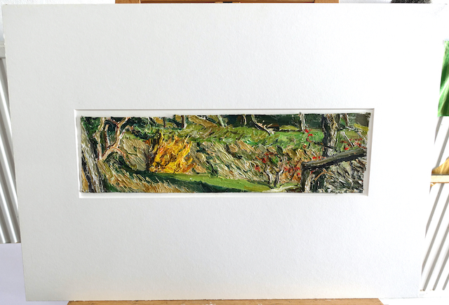 Christopher Lehmpfuhl: Ölgemälde Gelber Baum, Realismus, 1999