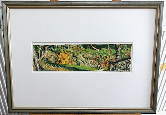 Christopher Lehmpfuhl: Ölgemälde Gelber Baum, Realismus, 1999