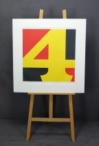 ROBERT INDIANA(1928-2018)-DIE DEUTSCHE VIER(1968)-SIGNIERT DATIERT 