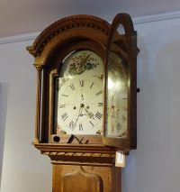 BAROCKE SIGNIERTE ENGLISCHE STANDUHR ENGLAND 18.JAHRHUNDERT(Grandfather Clock) 