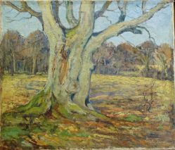 EDELE TRONIER (1876-1930)-HERBST-ÖL/LEINWAND 